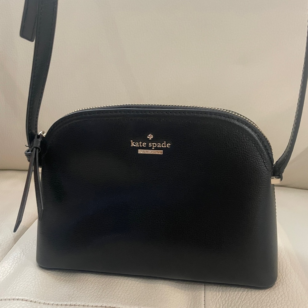 Kate Spade Black Dome Crossbody Bag